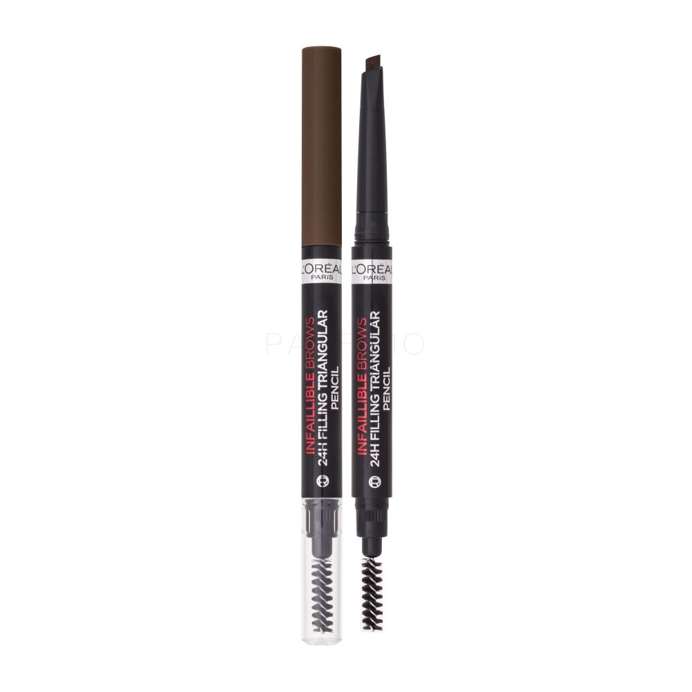 L'Oréal Paris Infaillible Brows 24H Filling Triangular Pencil Augenbrauenstift für Frauen 1 ml Farbton  05 Brunette