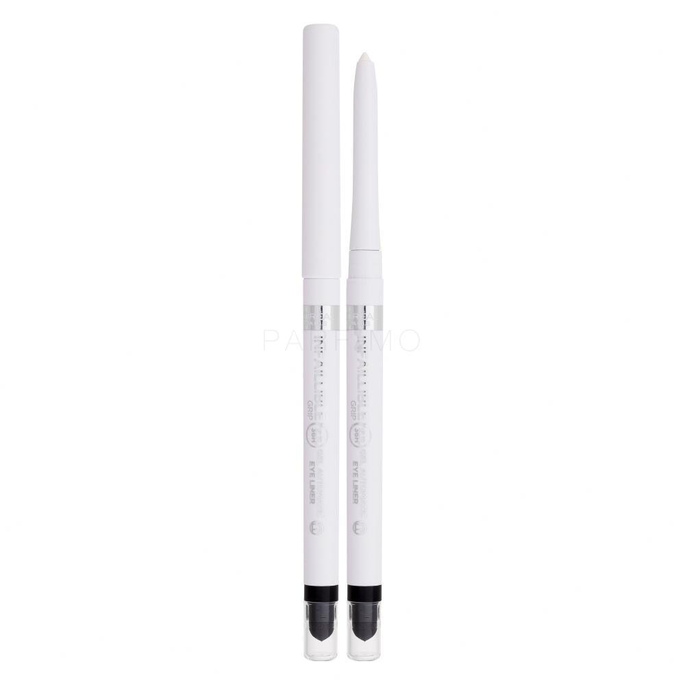 L'Oréal Paris Infaillible Grip 36H Gel Automatic Eye Liner Kajalstift für Frauen 5 g Farbton  9 Polar White