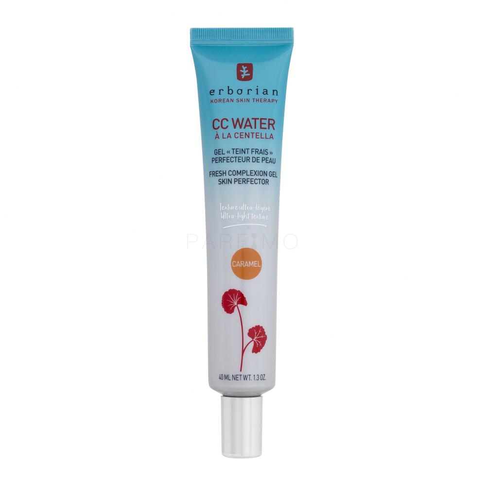 Erborian CC Water Fresh Complexion Gel Skin Perfector CC Creme für Frauen 40 ml Farbton  Caramel