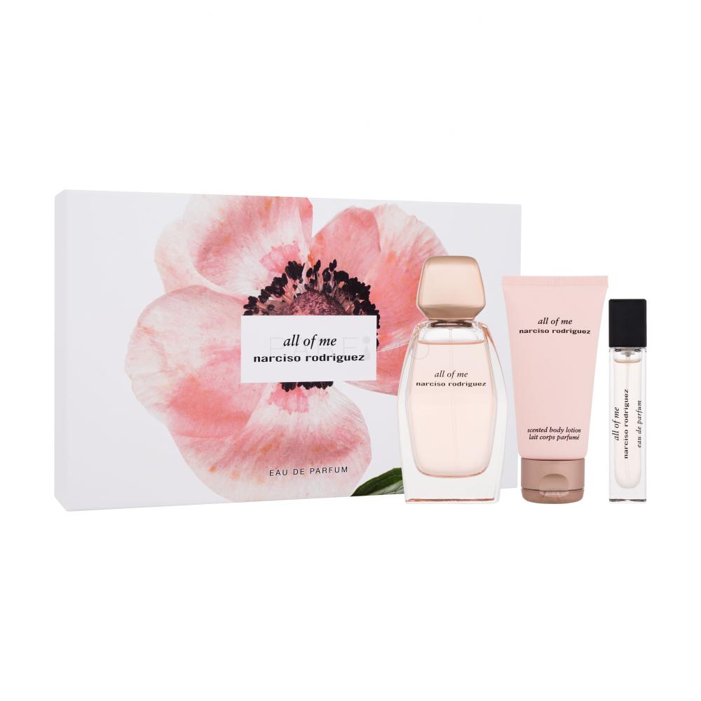Narciso Rodriguez All Of Me SET1 Geschenkset Eau de Parfum 90 ml + Eau de Parfum 10 ml + Körperlotion 50 ml