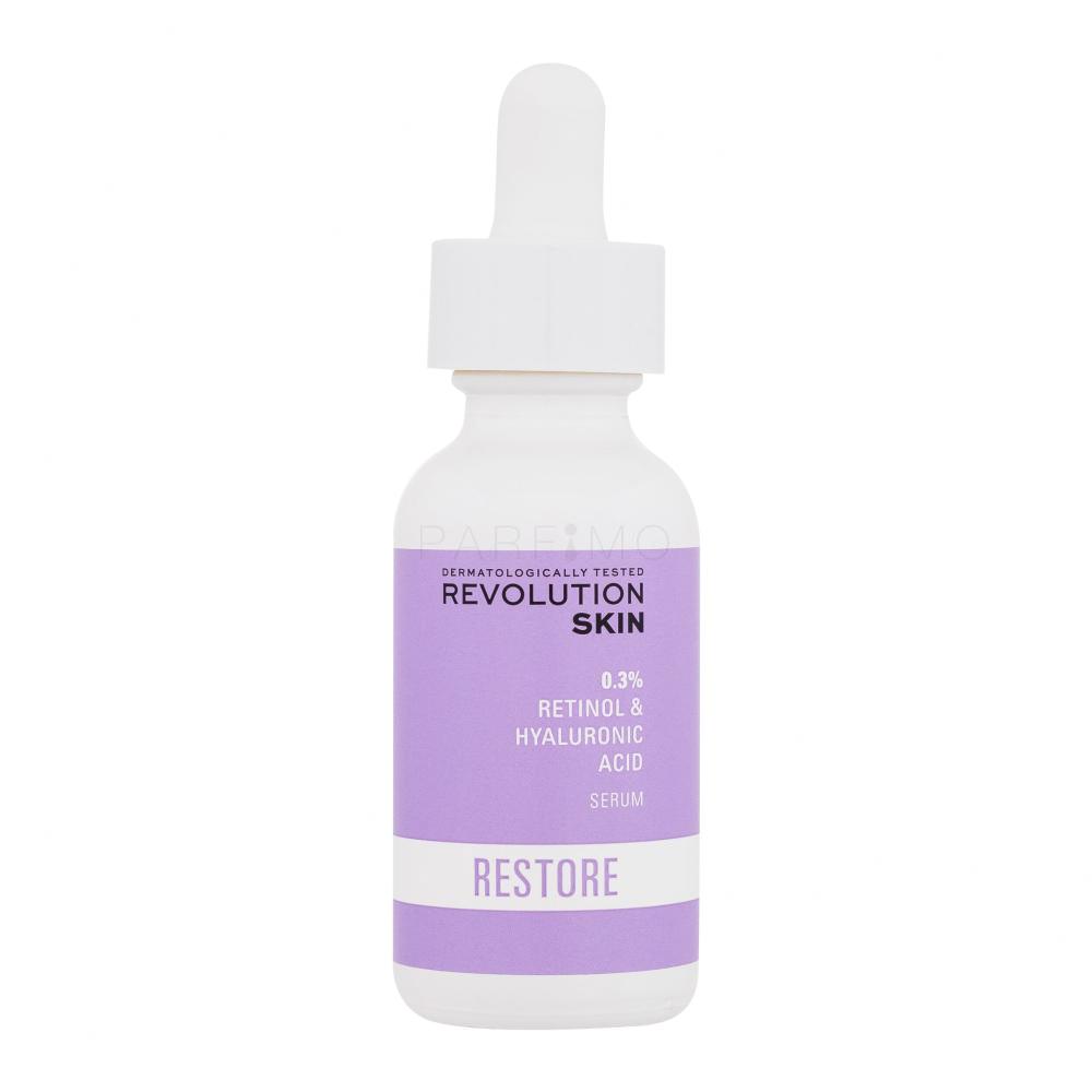 Revolution Skincare Restore 0.3% Retinol & Hyaluronic Acid Serum Gesichtsserum für Frauen 30 ml