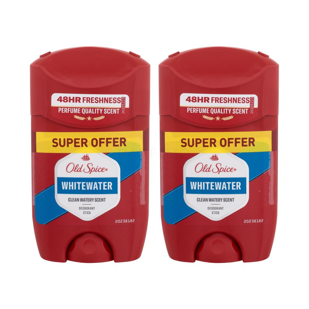 Old Spice Whitewater Deodorant für Herren 2x50 ml