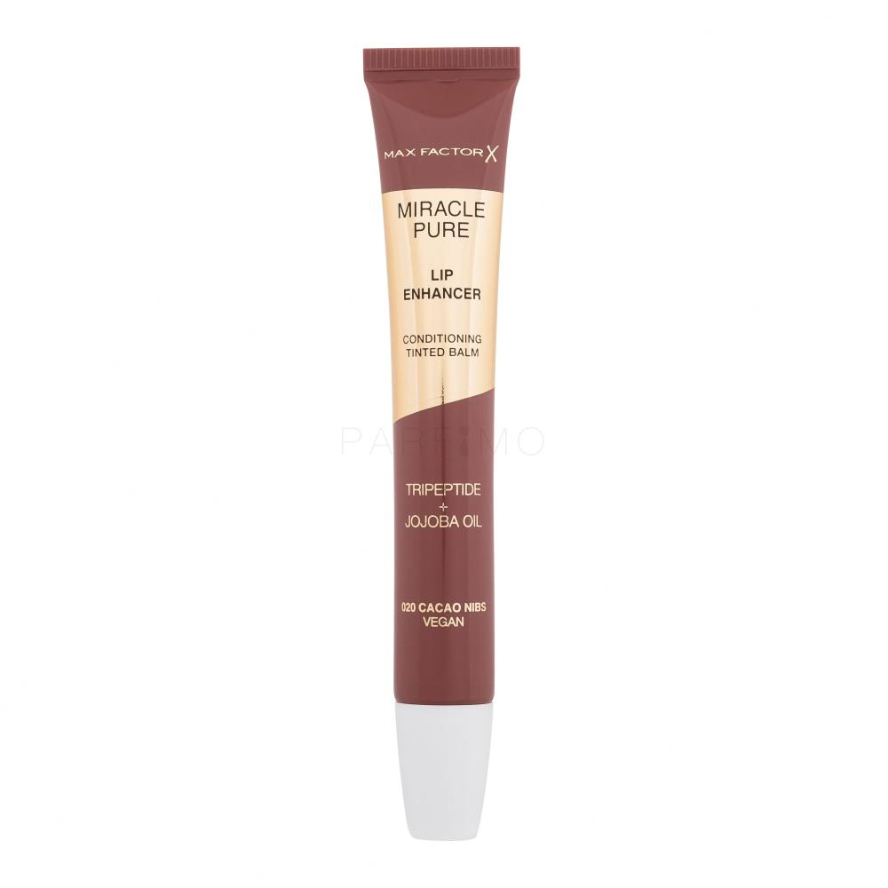 Max Factor Miracle Pure Lip Enhancer Lippenbalsam für Frauen 12 ml Farbton  020 Cacao Nibs