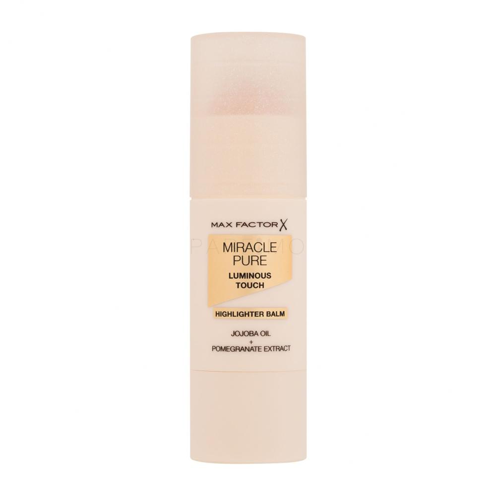 Max Factor Miracle Pure Luminous Touch Highlighter Balm Highlighter für Frauen 6 g Farbton  10 Soft Pearl