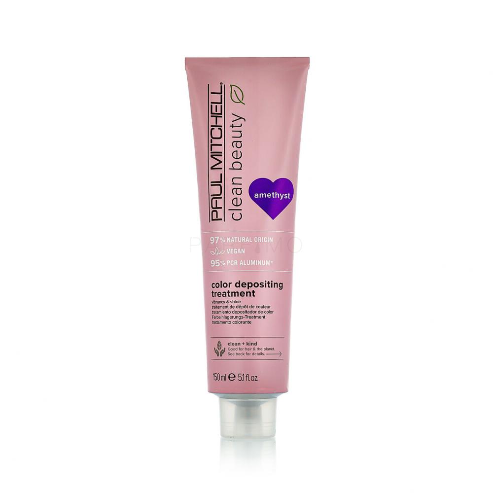 Paul Mitchell Clean Beauty Color Protect Color Depositing Treatment Haarmaske für Frauen 150 ml