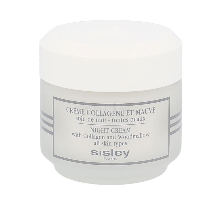 Sisley Night Cream With Collagen And Woodmallow Nachtcreme für Frauen 50 ml