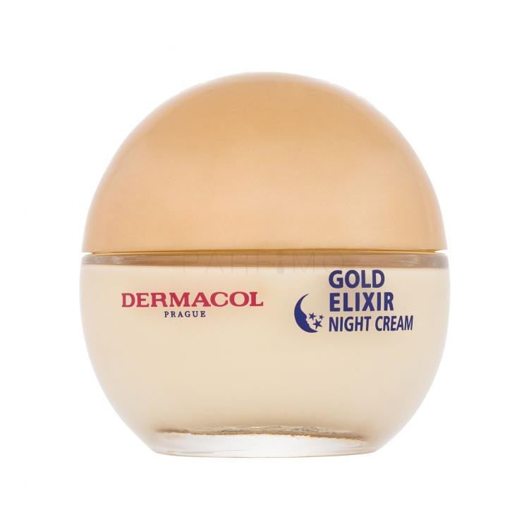 Dermacol Gold Elixir Nachtcreme für Frauen 50 ml