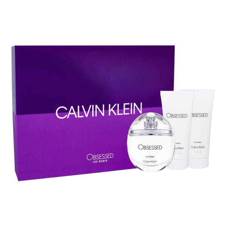 Calvin Klein Obsessed For Women Geschenkset Edp 100ml + Körpermilch 100ml + Duschgel 100ml