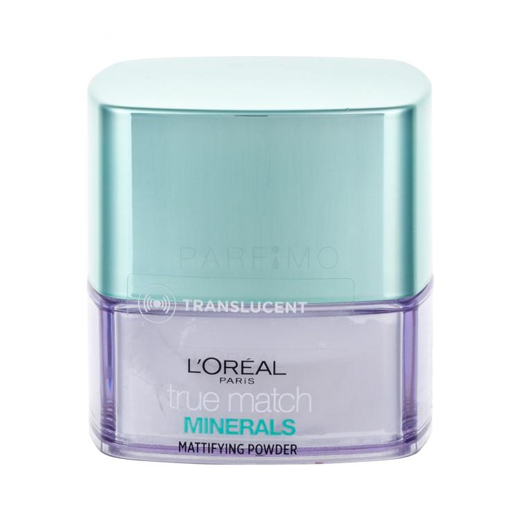 L&#039;Oréal Paris True Match Minerals Puder für Frauen 10 g Farbton  Translucent