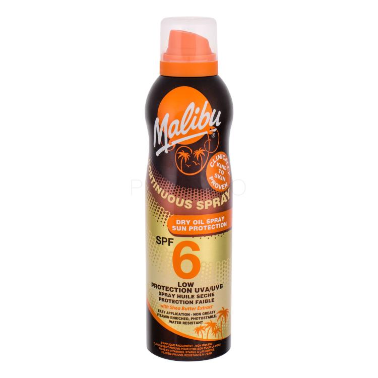 Malibu Continuous Spray Dry Oil SPF6 Sonnenschutz 175 ml