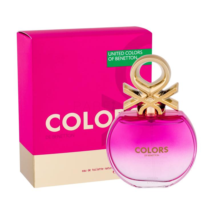 Benetton Colors de Benetton Pink Eau de Toilette für Frauen 80 ml