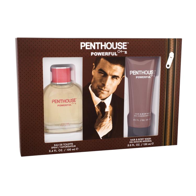 Penthouse Powerful Geschenkset Edt 100 ml + Duschgel 150 ml