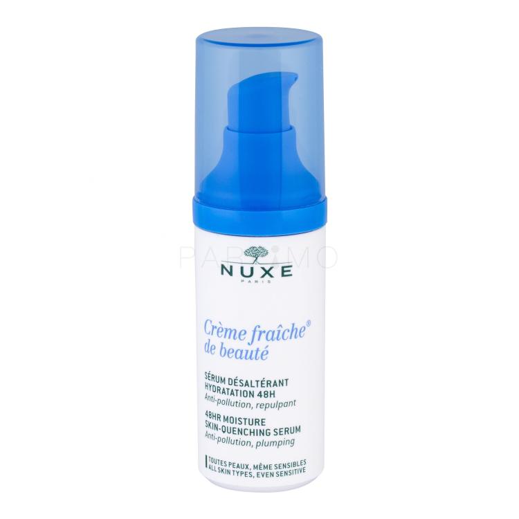 NUXE Creme Fraiche de Beauté 48HR Moisture Skin-Quenching Serum Gesichtsserum für Frauen 30 ml