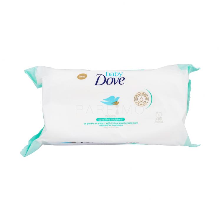 Dove Baby Sensitive Moisture Reinigungstücher für Kinder 50 St.