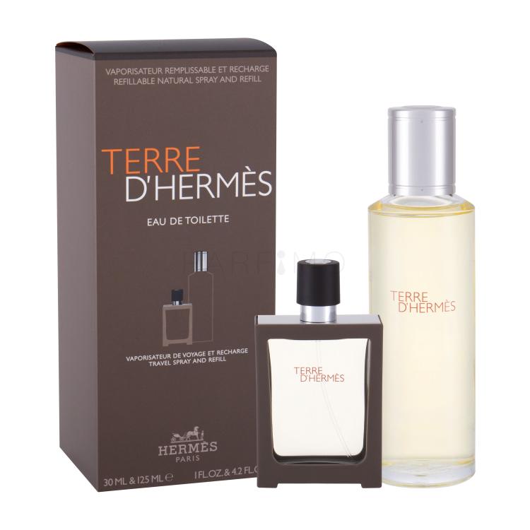 Hermes Terre d´Hermès Geschenkset Edt 30ml + 125ml Edt Nachfüllpack
