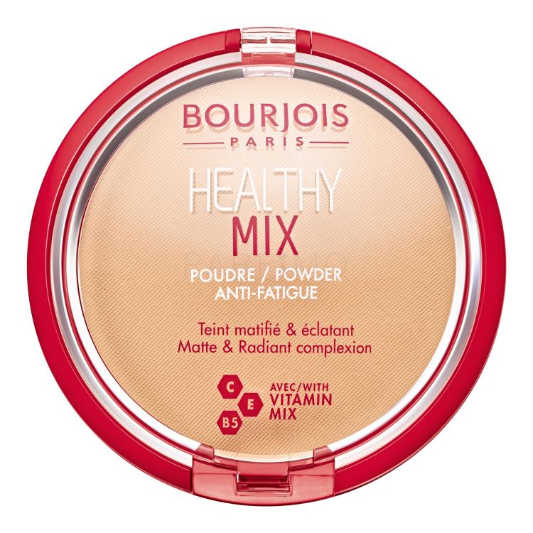 BOURJOIS Paris Healthy Mix Anti-Fatigue Puder für Frauen 11 g Farbton  02 Light Beige