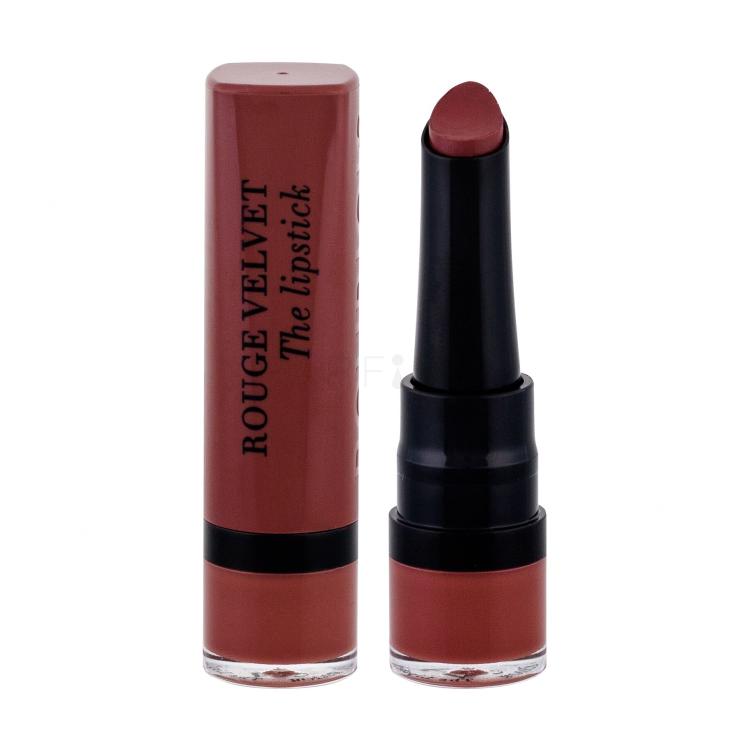 BOURJOIS Paris Rouge Velvet The Lipstick Lippenstift für Frauen 2,4 g Farbton  24 Pari´sienne
