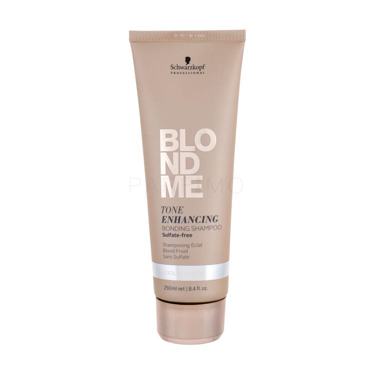 Schwarzkopf Professional Blond Me Tone Enhancing Bonding Shampoo Shampoo für Frauen 250 ml Farbton  Cool Blondes