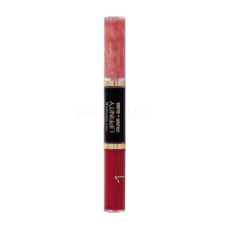 Max Factor Lipfinity Colour + Gloss Lippenstift für Frauen Farbton  560 Radiance Red Set