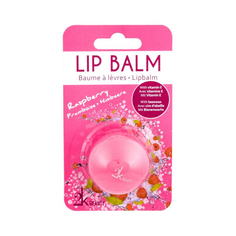 2K Beauty Lippenbalsam für Frauen 5 g Farbton  Raspberry