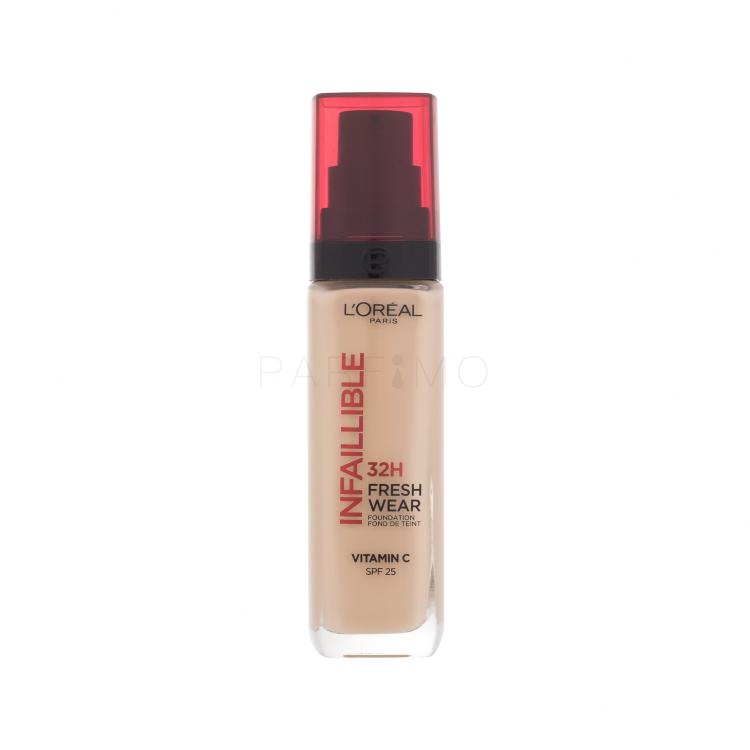 L&#039;Oréal Paris Infaillible 32H Fresh Wear SPF25 Foundation für Frauen 30 ml Farbton  125