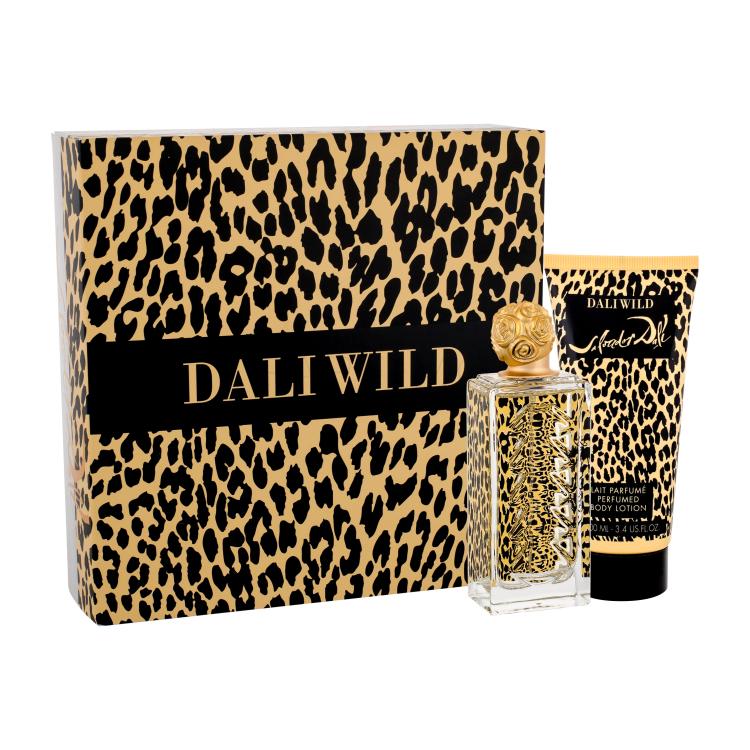 Salvador Dali Dali Wild Geschenkset Edt 50 ml + Körperlotion 100 ml