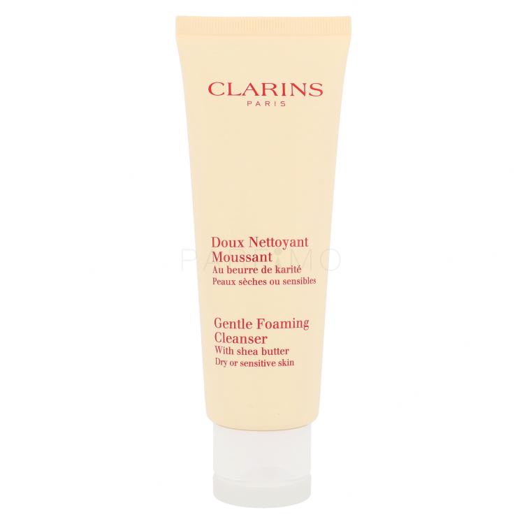 Clarins Gentle Foaming Cleanser Dry Skin Reinigungsschaum für Frauen 125 ml