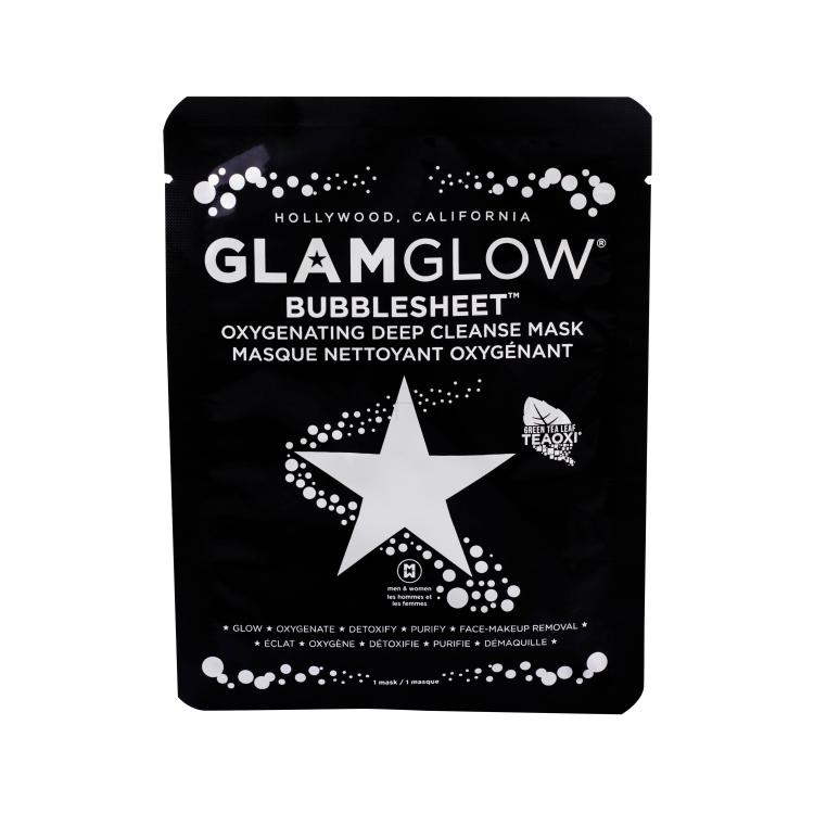 Glam Glow Bubblesheet Gesichtsmaske für Frauen 1 St.