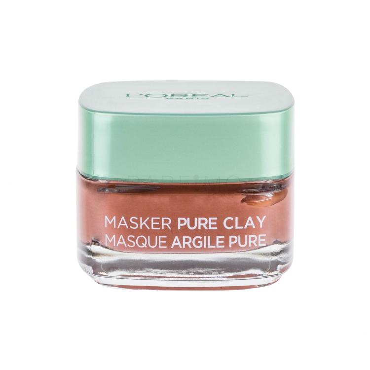 L&#039;Oréal Paris Pure Clay Glow Mask Gesichtsmaske für Frauen 50 ml