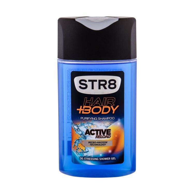 STR8 Active Reload Duschgel für Herren 250 ml
