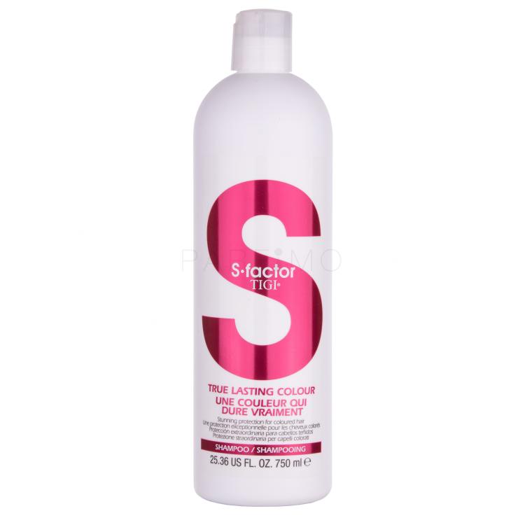 Tigi S Factor True Lasting Colour Shampoo für Frauen 750 ml