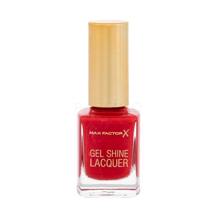 Max Factor Gel Shine Nagellack für Frauen 11 ml Farbton  25 Patent Poppy