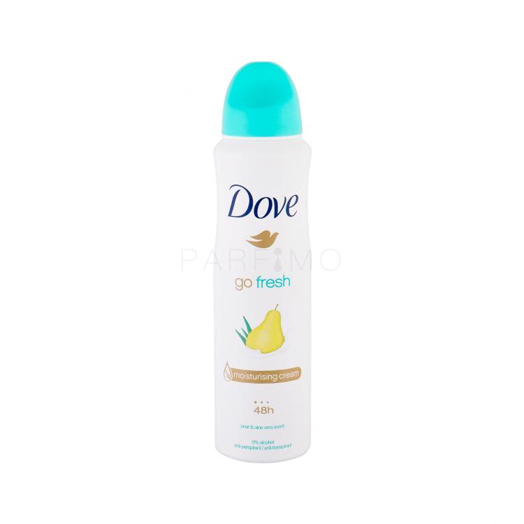 Dove Go Fresh Pear &amp; Aloe Vera 48h Antiperspirant für Frauen 150 ml