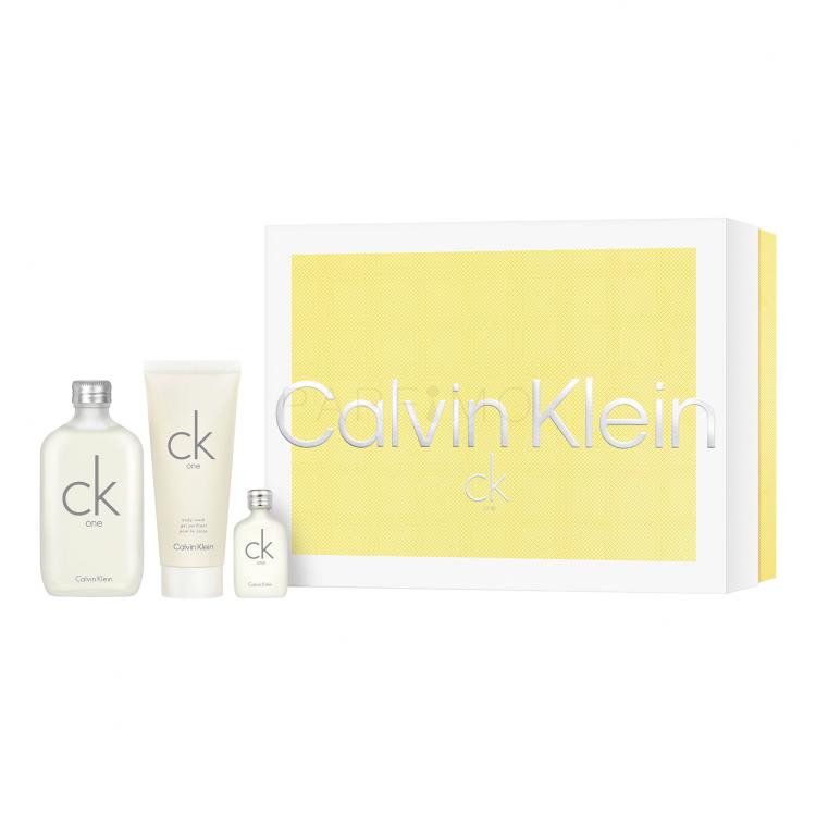 Calvin Klein CK One Geschenkset Edt 100 ml + Edt 15 ml + Duschgel 100 ml
