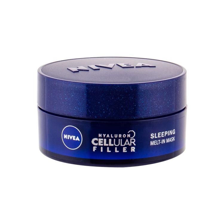 Nivea Hyaluron Cellular Filler Sleeping Melt-In Mask Gesichtsmaske für Frauen 50 ml