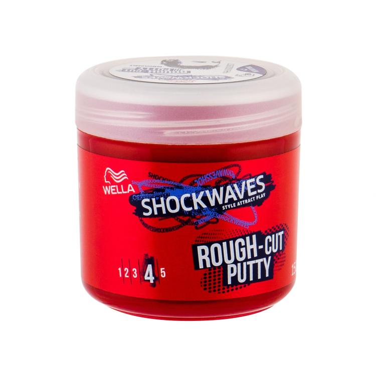 Wella Shockwaves Rough-Cut Putty Haarwachs für Frauen 150 ml
