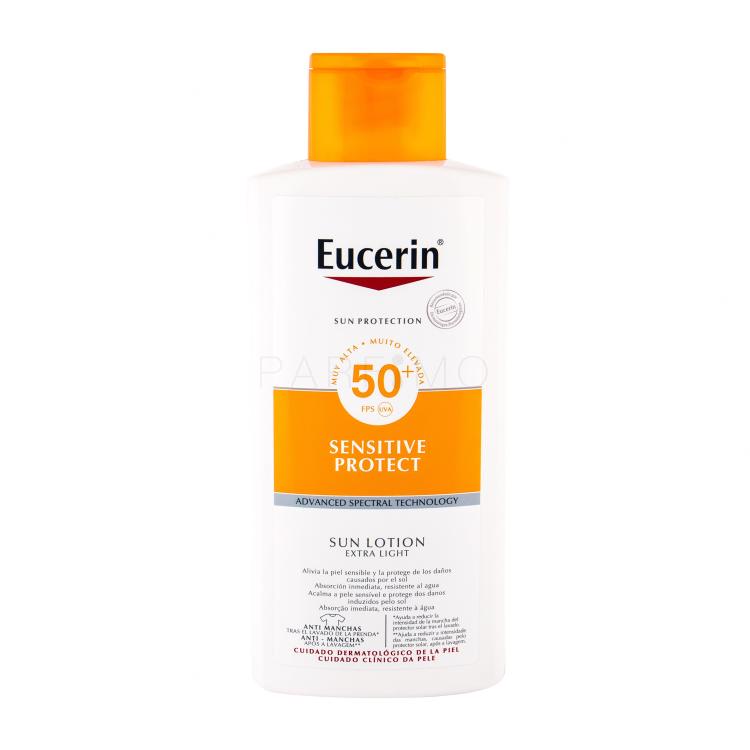 Eucerin Sun Sensitive Protect Sun Lotion SPF50+ Sonnenschutz 400 ml