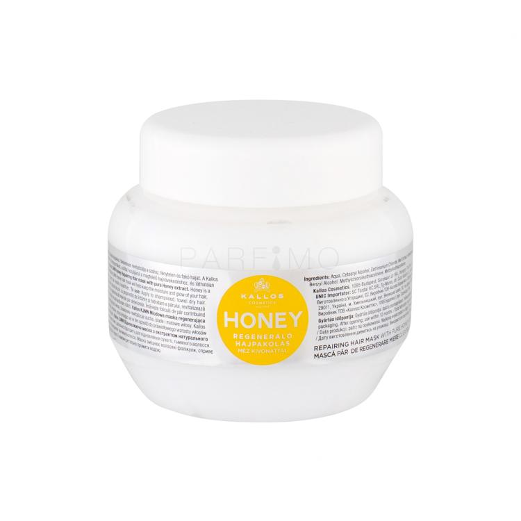 Kallos Cosmetics Honey Haarmaske für Frauen 275 ml