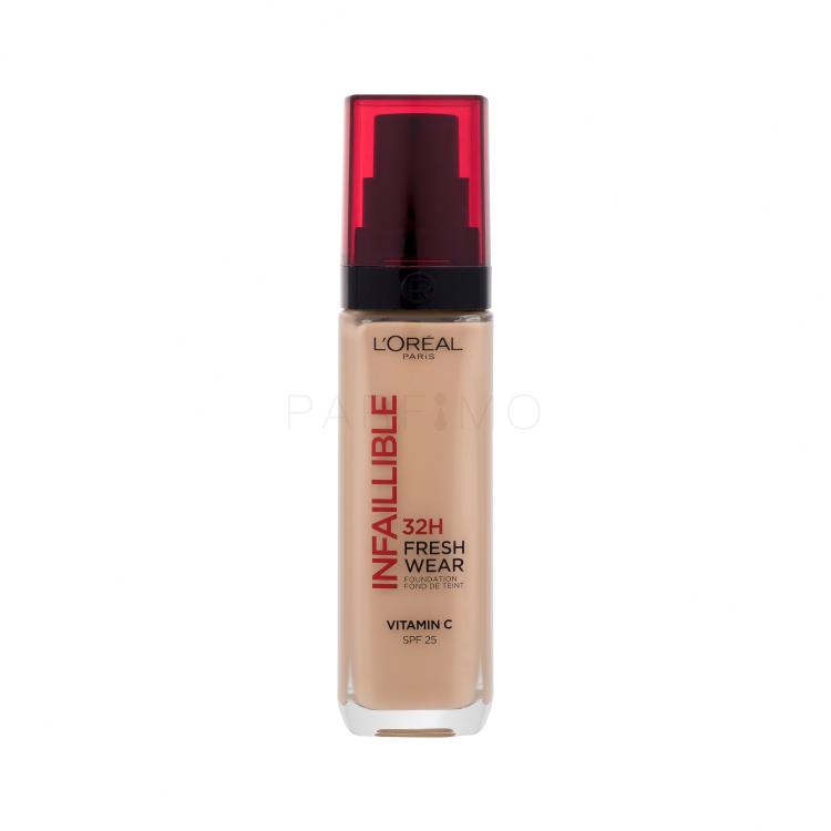 L&#039;Oréal Paris Infaillible 32H Fresh Wear SPF25 Foundation für Frauen 30 ml Farbton  200 Warm