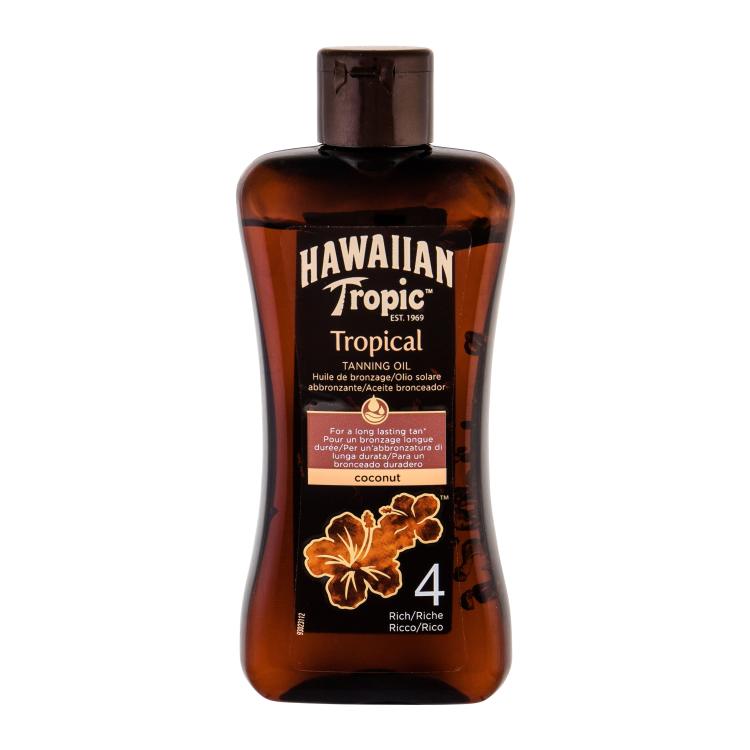 Hawaiian Tropic Tropical Tanning Oil SPF4 After Sun 200 ml
