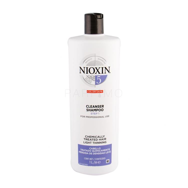 Nioxin System 5 Cleanser Color Safe Shampoo für Frauen 1000 ml