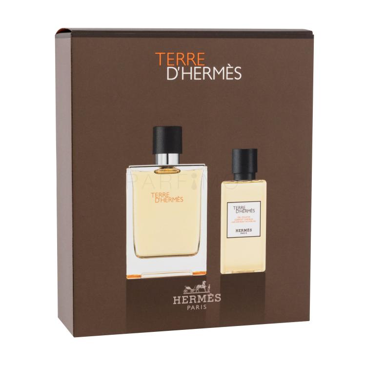 Hermes Terre d´Hermès SET1 Geschenkset Edt 100 ml + Duschgel 80 ml