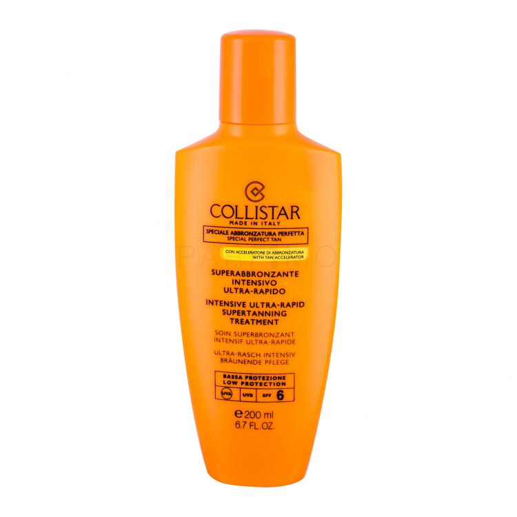 Collistar Special Perfect Tan Intensive Ultra-Rapid Supertanning SPF6 Sonnenschutz für Frauen 200 ml