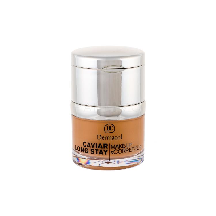 Dermacol Caviar Long Stay Make-Up &amp; Corrector Foundation für Frauen 30 ml Farbton  5 Cappuccino