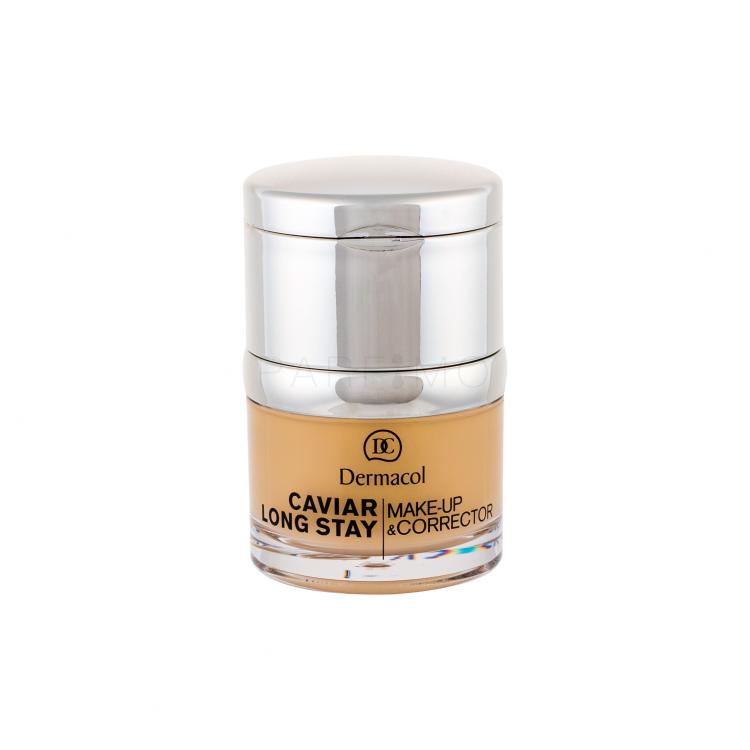 Dermacol Caviar Long Stay Make-Up &amp; Corrector Foundation für Frauen 30 ml Farbton  1,5 Sand