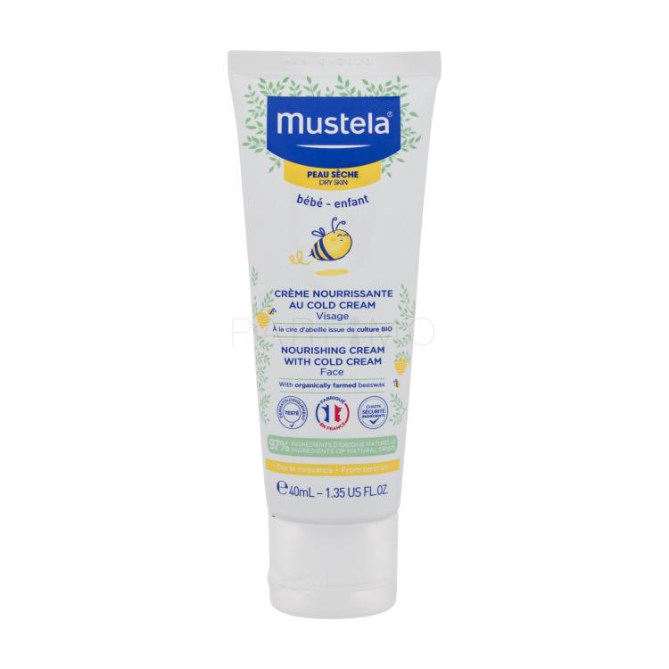 Mustela Bébé Nourishing Cream With Cold Cream Tagescreme für Kinder 40 ml