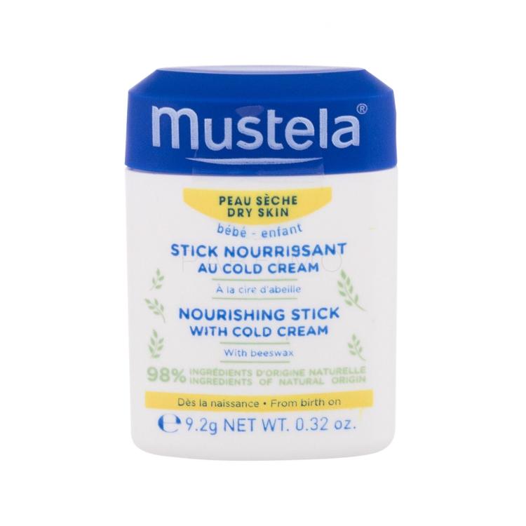 Mustela Bébé Nourishing Stick With Cold Cream Tagescreme für Kinder 10,1 ml