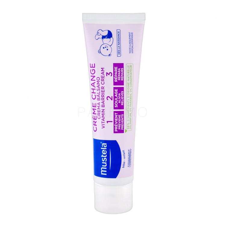 Mustela Bébé Vitamin Barrier Cream Körpercreme für Kinder 100 ml