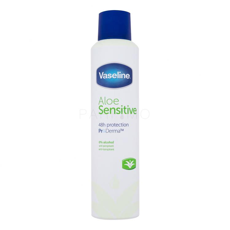 Vaseline Aloe Sensitive Antiperspirant für Frauen 250 ml