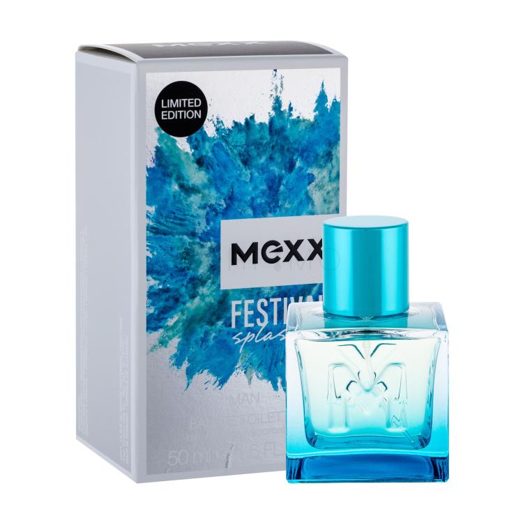 Mexx Festival Splashes Eau de Toilette für Herren 50 ml